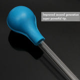Coral Feeder SPS HPS Feeder Long Acrylic Liquid Fertilizer for Marine Fish and Coral Aquarium - Rear View