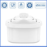 2Pcs Water Filter Cartridges Compatible with Brita Maxtra and Filter Cartridges for Brita Water Filters