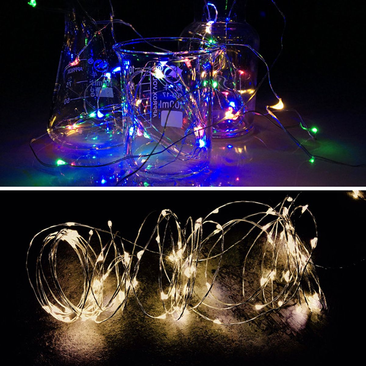 Solar Powered String Lights Fairy String Light for Outdoor Wedding Party Seasonal Decorations