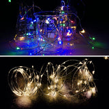 Solar Powered String Lights Fairy String Light for Outdoor Wedding Party Seasonal Decorations