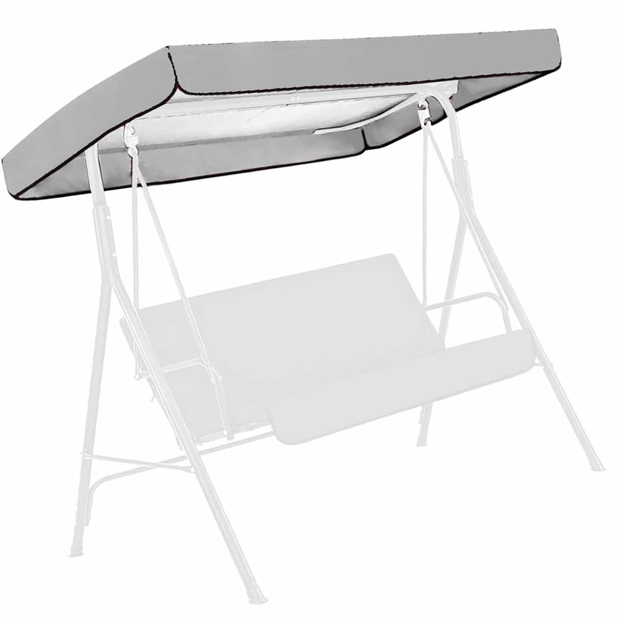 Waterproof Swing Canopy Garden Chair Tent Porch Top Cover Swing Roof