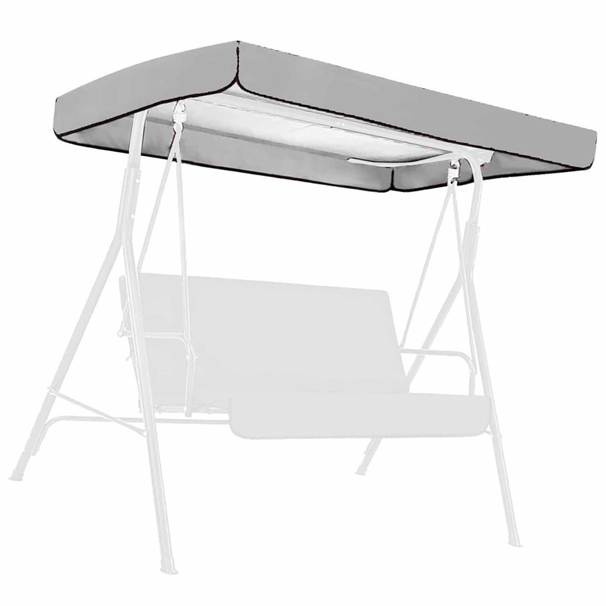 Waterproof Swing Canopy Garden Chair Tent Porch Top Cover Swing Roof