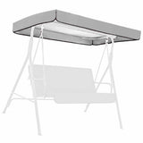 Waterproof Swing Canopy Garden Chair Tent Porch Top Cover Swing Roof