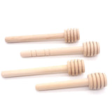 50pcs Honeycomb Stick 8cm Mini Wooden Honey Dipper Sticks Honey Stirrer Honey Wand for Honey Coffee Jam Kitchen Gadgets