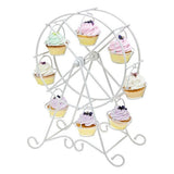 Ferris Wheel Cupcakes Stands Cupcakes Holders Rack 8 Cups Dessert Serving Tray Wedding Party Furnishing Accessories