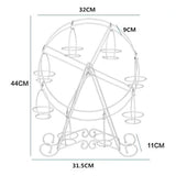 Ferris Wheel Cupcakes Stands Cupcakes Holders Rack 8 Cups Dessert Serving Tray Wedding Party Furnishing Accessories