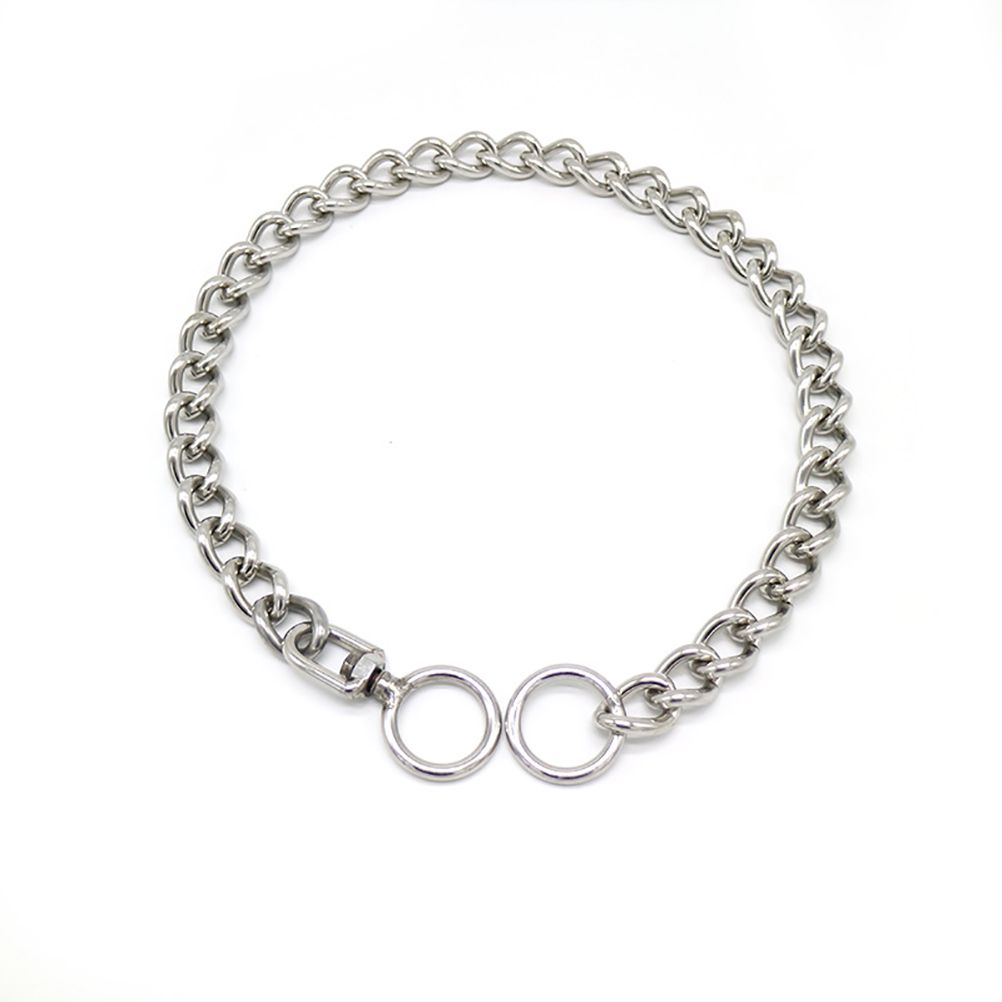 Pet Dog Collars Stainless Steel Training Collars Dog Chain Necklace for Dogs