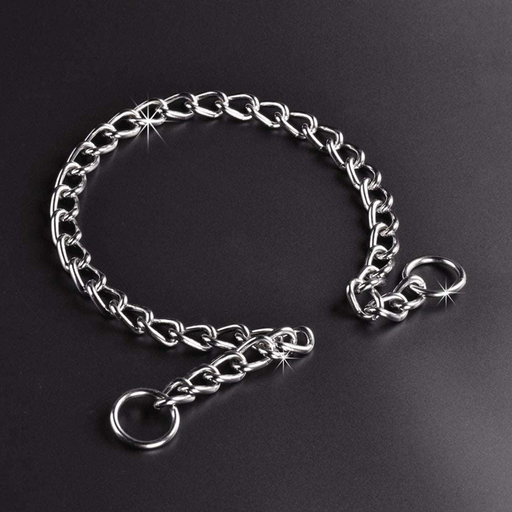 Pet Dog Collars Stainless Steel Training Collars Dog Chain Necklace for Dogs