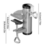 Flexible Heavy Duty Parasol Holder Stainless Steel Parasol Stand Fixed Clip for Garden Balcony Umbrella