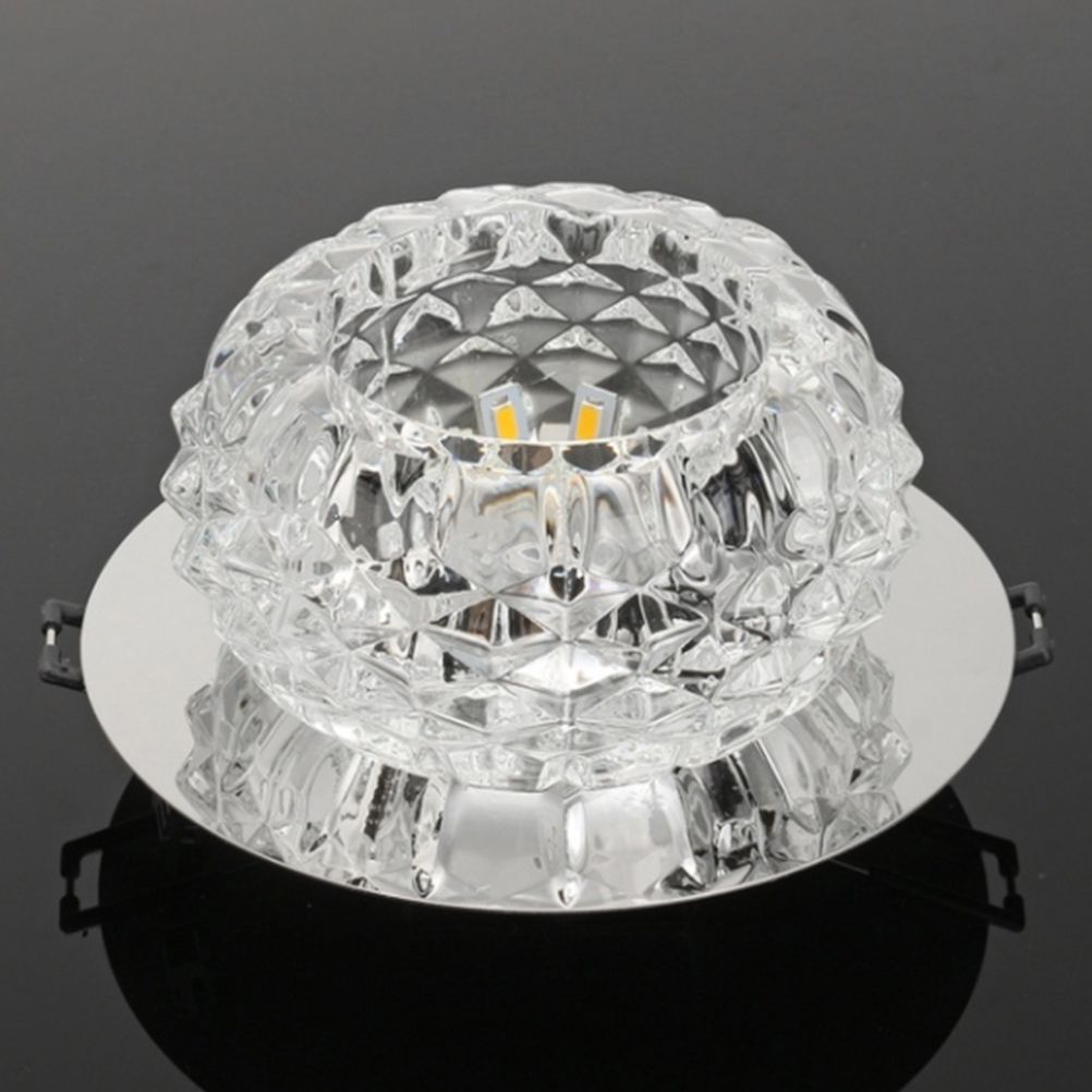 5W Modern Crystal LED Ceiling Light Fixture Mounted LED Ceiling Lights Home Hall Walkway Light