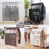 Non Woven Fabric Clothing Dustproof Covers Home Dust Cover Wardrobe Hanger