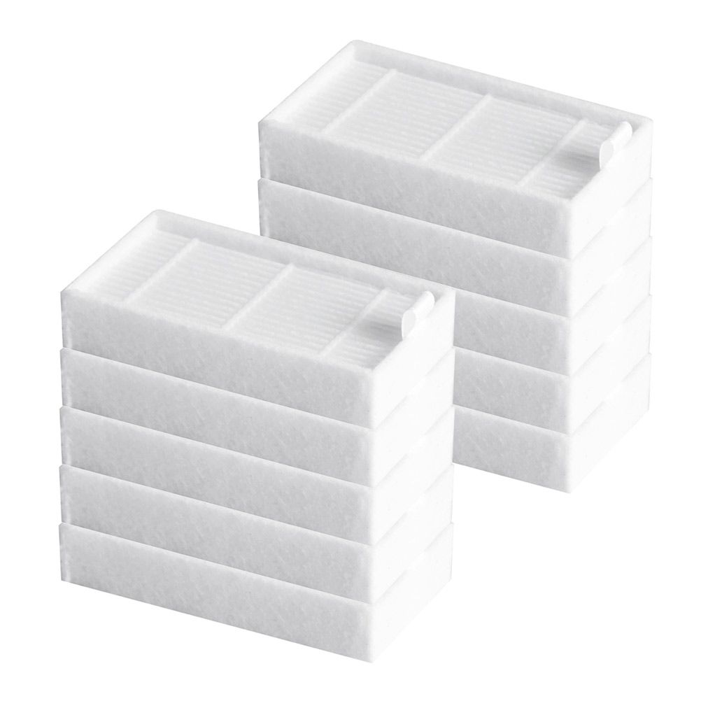 10 Pcs/lot Robot Vacuum Cleaner HEPA Filter replacement for iLife Robot Vacuum Cleaner, V3, V3S, V3S Pro, V5, V5S, V5S Pro