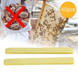 40Pcs Manhao Fluvalinate Stripes Mite Varroa Beekeeping Medicine - Front View