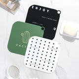 Silicone Floor Drain Cover Anti Odor Drain Cover Sink Cover for Kitchen Bathroom - Side View