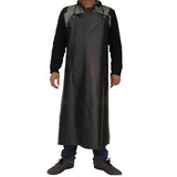 Men s Heavy Duty Waterproof Stain Resistant Extra Long Apron for Kitchen Dishwashing Butcher Fishing - Front View