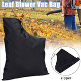 Leaf Blower Vacuum Zippered Bag 420D Oxford Vacuum Bag Waterproof Leaf and Dust Collection Bag