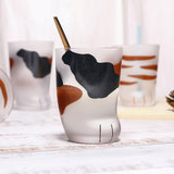 1 Pcs Cute Cat Paws Glass Tiger Paws Mug Office Coffee Mug Breakfast Milk Glass Cup Gift - 45-Degree Angle