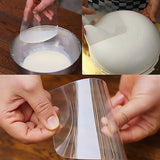 7Pcs Plastic Cake Edge Scrappers Cutters Smoother Tool Set Dough Scraper Cake Scraper for Baking Cake