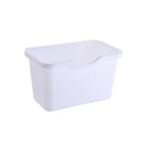 Kitchen Cabinet Door Plastic Basket Hanging Trash Can Waste Bin Garbage Bin Box - Front View