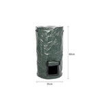 PE Compost Bag Environmental Organic Compost Bag Organic Waste Bag - Front View