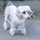 Waterproof Pet Raincoat Portable Pet Raining Coat Breathable Lightweight Dog Rain Poncho