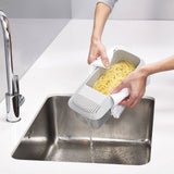Microwave Pasta Cooker with Strainer Heat Resistant Pasta Boat Spaghetti Noodle Cooker