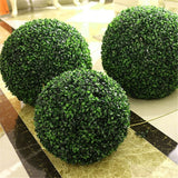 Green Plastic Plant Ball Decoration Home Outdoor Wedding Party Decoration Plants Grass Ball