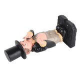 Toilet Paper Roll Ornaments Paper Tissue Holder Paper Roll Holder Home Bathroom Ornaments Decoration - Top-Down View
