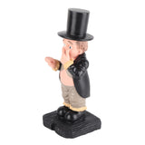 Toilet Paper Roll Ornaments Paper Tissue Holder Paper Roll Holder Home Bathroom Ornaments Decoration - Rear View