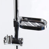 25mm Replacement Hand Shower Bracket for Slide Bar Adjustable Plated Bathroom Pipe Shower Head Holders
