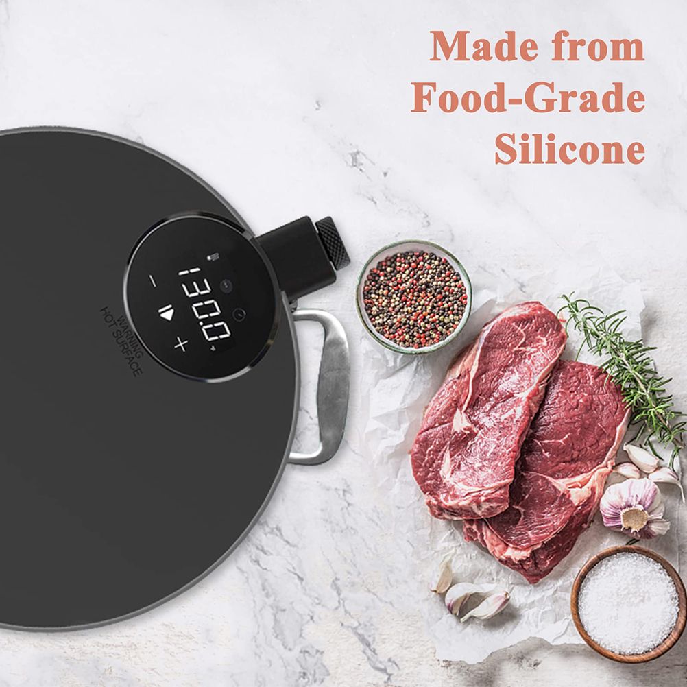 Sous Vide Lid for Cooking Silicone Sous Vide Lid for Stock Pots