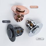 Sink Plug Stainless Steel Up Sink Plug Universal Drain Plug for Countertop Washbasin Bath Plug