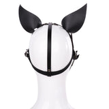 Cosplay Face Cover Carnival Masquerade Face Cover Halloween Dress Up Costume Props Party Decor - Rear View