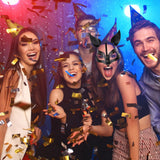 Cosplay Face Cover Carnival Masquerade Face Cover Halloween Dress Up Costume Props Party Decor - Extra Image