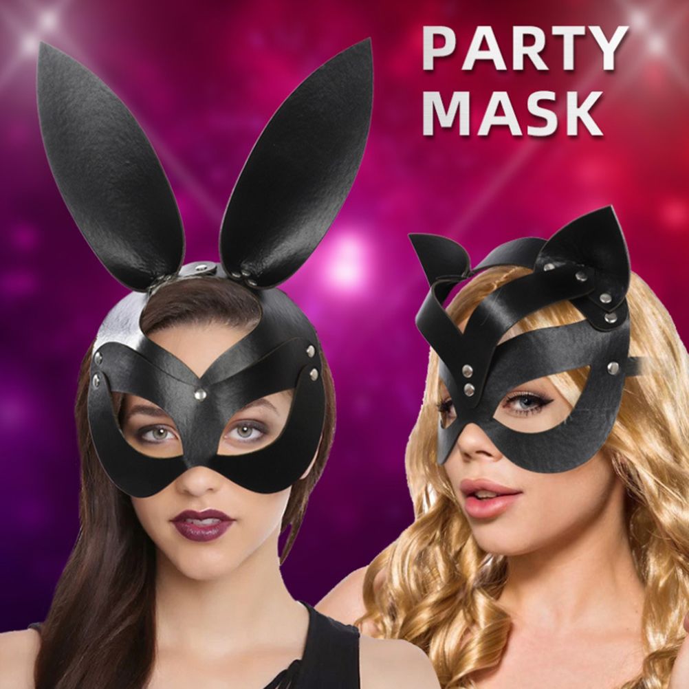 Cosplay Face Cover Carnival Masquerade Face Cover Halloween Dress Up Costume Props Party Decor