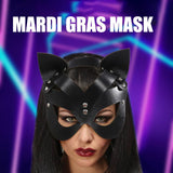 Cosplay Face Cover Carnival Masquerade Face Cover Halloween Dress Up Costume Props Party Decor - Extra Image