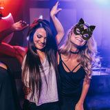 Cosplay Face Cover Carnival Masquerade Face Cover Halloween Dress Up Costume Props Party Decor - Extra Image
