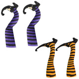 Halloween Wicked Witch Legs Prop Halloween Indoor Outdoor Lawn Yard Patio Decor Party Decorations - Low Angle