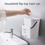 Small Kitchen Compost Bin 3L Kitchen Waste Bin Household Countertop Container with Lid for Rubbish Composter