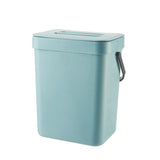 Small Kitchen Compost Bin 3L Kitchen Waste Bin Household Countertop Container with Lid for Rubbish Composter