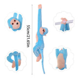 6Pcs 24 Inch Long Arm Monkey Plush Toy Stuffed Animal Monkey Cute Home Decor Birthday Christmas Gifts - Side View