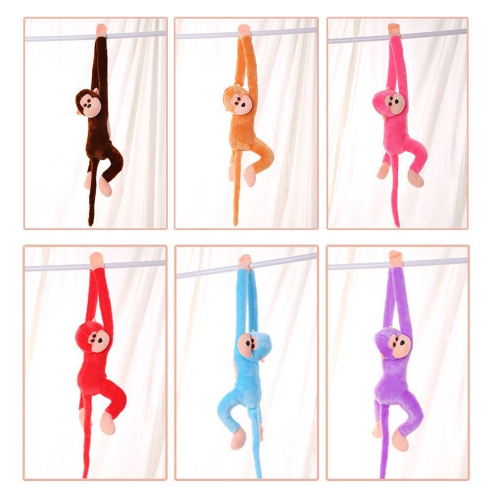 6Pcs 24 Inch Long Arm Monkey Plush Toy Stuffed Animal Monkey Cute Home Decor Birthday Christmas Gifts