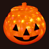 Halloween Pumpkin Bucket with LED Lights Sound Pumpkin Basket with Handle Halloween Candy Bucket Party Decor - Extra Image
