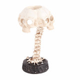 Skeleton Table Lamp Skeleton Night Lamp Halloween Industrial Retro Style Lamp Horror Bedroom Decoration - Side View