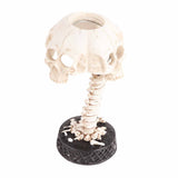 Skeleton Table Lamp Skeleton Night Lamp Halloween Industrial Retro Style Lamp Horror Bedroom Decoration - Top-Down View