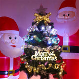 Christmas Fairy Lights Ribbon Christmas Lights Battery Operated String Lights Christmas Tree Christmas Party Holiday Indoor Outdoor Decoration - Side View