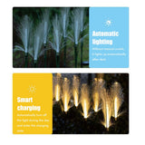 Solar Reed Garden Lights Waterproof LED Garden Stake Lights Decorative for Outdoor Lawn Patio Yard Pathway