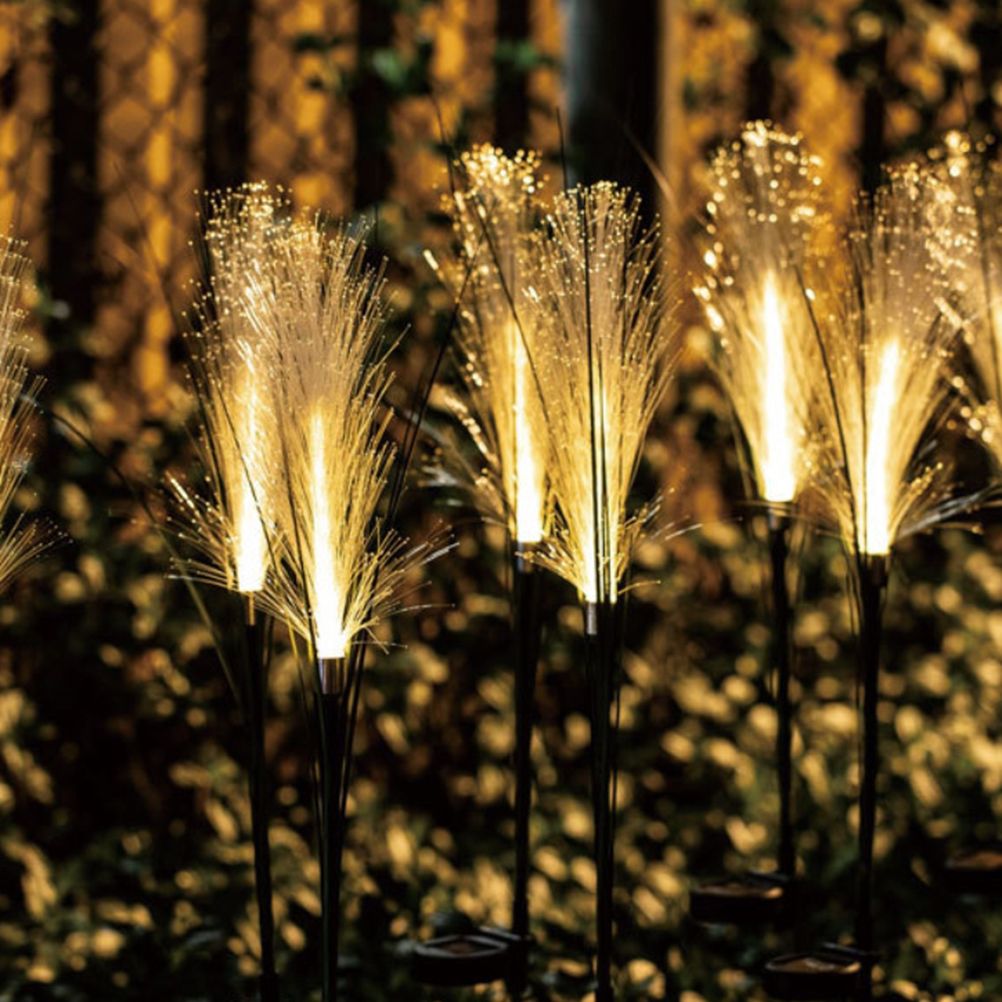 Solar Reed Garden Lights Waterproof LED Garden Stake Lights Decorative for Outdoor Lawn Patio Yard Pathway