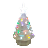 18.8cm Lighted Ceramic Christmas Tree Christmas Tabletop Decorations Christmas Lights