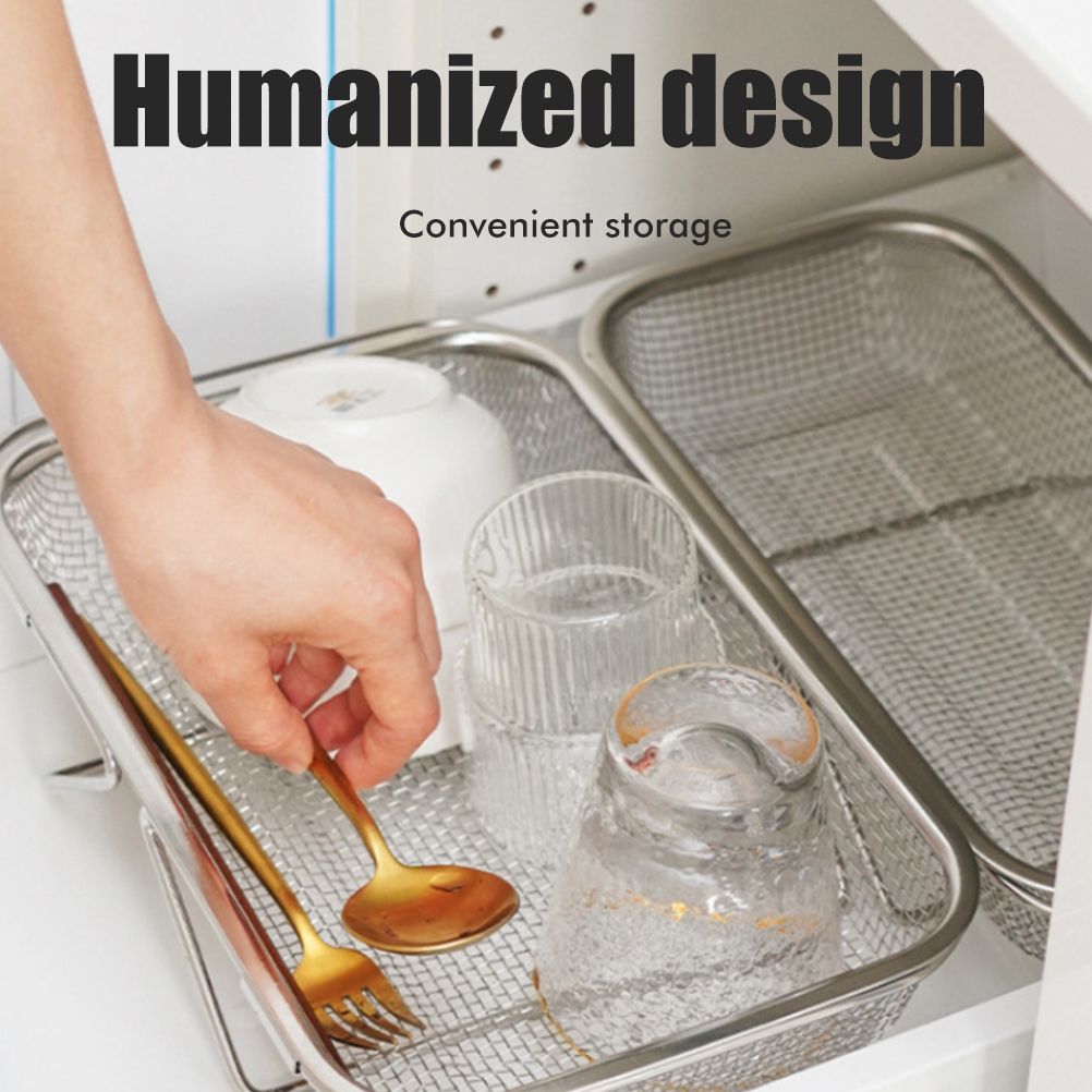 Over the Sink Colander Stainless Steel Expandable Strainer Basket Colander with Fine Mesh for Kitchen Sink Strain Drain Rinse Fruits Vegetables